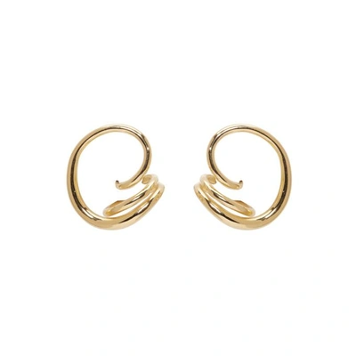 Charlotte Chesnais Round Trip Gold-vermeil Earrings