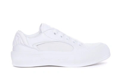 Alexander Mcqueen Sneakers Deck Plimsoll In White