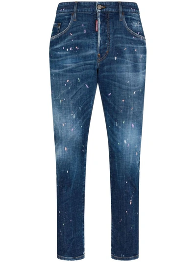 Dsquared2 Trousers In Blue