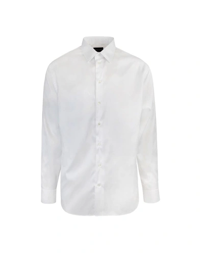 Ea7 Emporio Armani Shirt In White