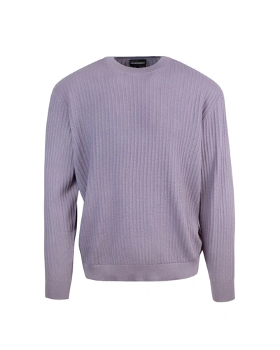 Ea7 Emporio Armani Sweater In Lilac