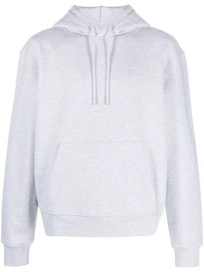 Jacquemus Brode Cotton Hoodie In Gray