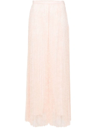 Twinset Twin-set Trousers Pink In Nude & Neutrals