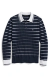 BROOKS BROTHERS ARCHIVE SUPIMA® COTTON TENNIS POLO SWEATER