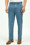 BROOKS BROTHERS FLAT FRONT STRETCH CHINOS