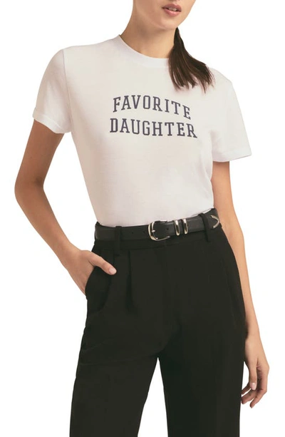 FAVORITE DAUGHTER FAVORITE DAUGHTER CROPPED COLLEGIATE TEE