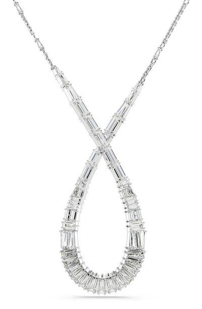 Swarovski Hyperbola Pendant Necklace In Silver