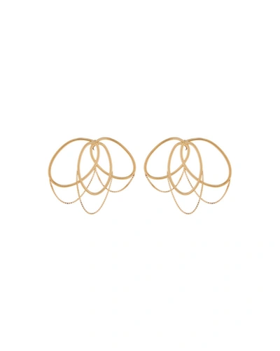 Maggoosh Rosewater Earrings In Gold