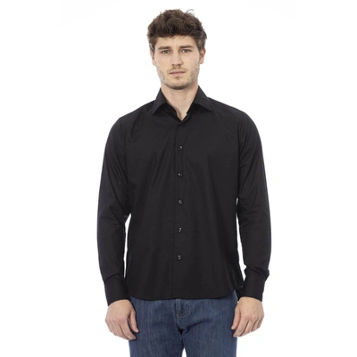 Baldinini Trend Cotton Men's Shirt In Black