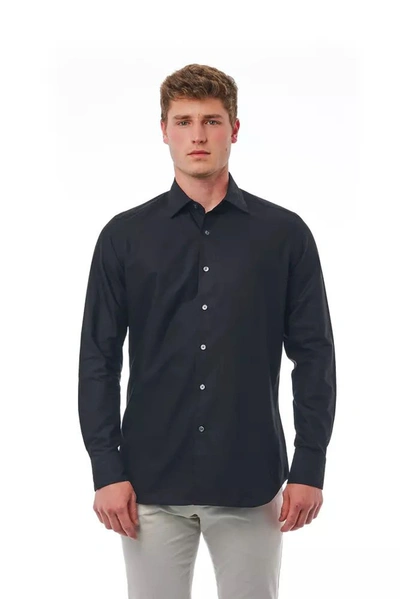 Bagutta Cotton Men's Shirt In Black