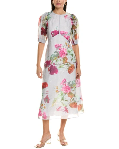 Ted Baker Mekayla Midi Dress In White