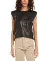 IRO GRIND LEATHER TOP