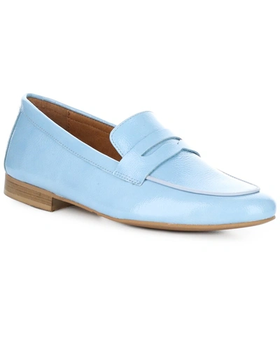 Bos. & Co. Jena Patent Loafer In Blue
