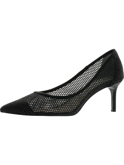 Nina Womens Metallic Dress Pumps In Black