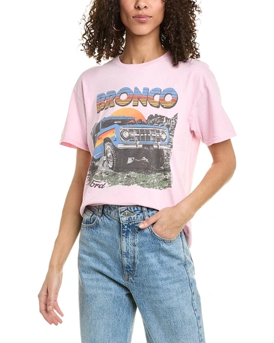 Junk Food Relaxed Fit Graphic T-shirt In Pink