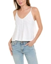 Atm Anthony Thomas Melillo Exposed Seam Slub Cotton Camisole In White