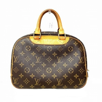 Pre-owned Louis Vuitton Trouville Canvas Tote Bag () In Brown