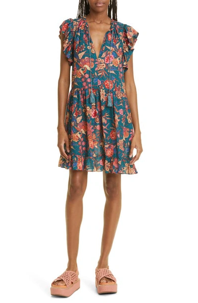 Ulla Johnson Lina Coverup Mini Dress In Multicolor