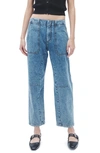 Rag & Bone Leyton Straight Leg Jeans In Elle