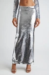 LAQUAN SMITH SEQUIN MAXI SKIRT