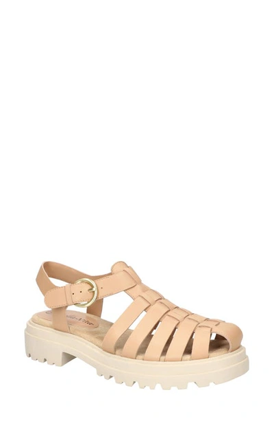 Bella Vita Sinclaire Fisherman Sandal In Neutral