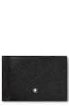 Montblanc Sartorial Leather Bifold Wallet In Black