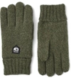 HESTRA BASIC WOOL GLOVE IN OLIVE