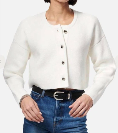 Cami Nyc Women's Hara Cotton Crop Cardigan In Grey | ModeSens