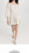 Apiece Apart Tilton Tiered Mini In Lurex Stripe In Multi
