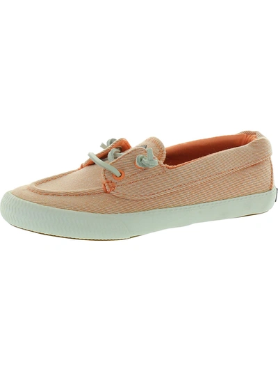 Sperry Lounge Away 2 Womens Round Toe Casual Slip-on Sneakers In Pink