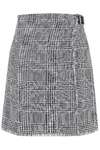 Burberry Warped Houndstooth Kilt In Multicolor