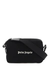 PALM ANGELS PALM ANGELS EMBROIDERED LOGO CAMERA BAG WITH