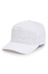 Travis Mathew Men's Travismathew White Hot Streak Snapback Hat In Heathered Gray