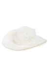 VINCE CAMUTO STRAW COWBOY HAT