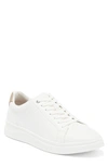 Aldo Ronan Sneaker In White Syn Pebble