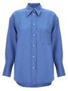 ALBERTO BIANI BOYFRIEND SHIRT SHIRT, BLOUSE LIGHT BLUE