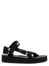 PALM ANGELS DEPA SANDALS WHITE/BLACK