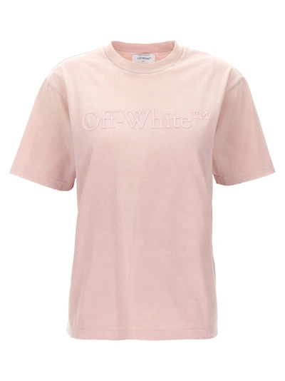 Off-white T-shirt Laundry In Color Carne Y Neutral