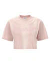 OFF-WHITE LAUNDRY T-SHIRT PINK