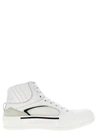 Alexander Mcqueen High-top Sneakers With Perforated Side Panels