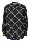 Twinset Printed Poplin Shirt
