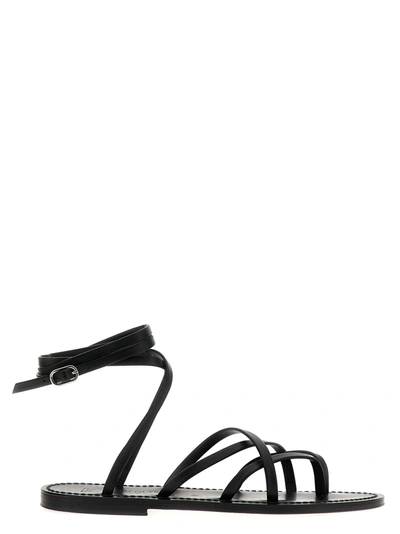 K.jacques Saint Tropez Zenobie Sandals Black