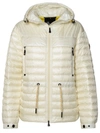 MONCLER MONCLER GRENOBLE 'EIBING' WHITE POLYAMIDE DOWN JACKET