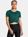 UNDER ARMOUR MOTION CROSSOVER CROP SHORT SLEEVE