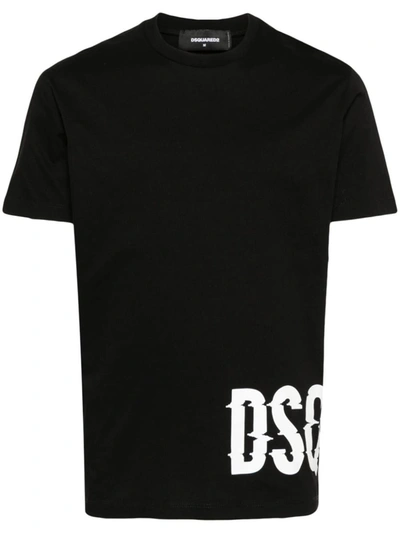 Dsquared2 T-shirts And Polos Black