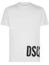 DSQUARED2 DSQUARED2 T-SHIRTS AND POLOS WHITE