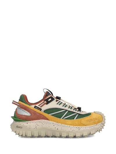 Moncler Sneakers In Medium Green