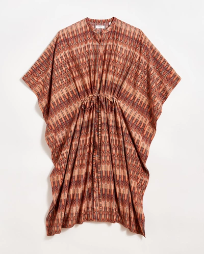 Billy Reid Decu Kaftan In Brown