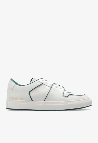 Common Projects Decades Low Sneakers In White