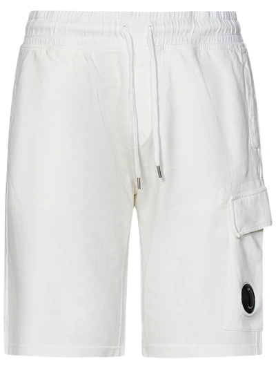 C.p. Company Shorts  In White